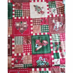 Patchworkstoff  - brauner Stoff mit dunkelroten Herzen und beigen Blumen, Moda Fabrics