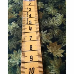 Patchworkstoff - kleine olivgrüne Blättchen, Robert Kaufmann