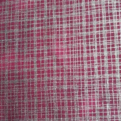 Patchworkstoff  - Rot - brauner Stoff mit Goldgitter Hoffman Fabrics