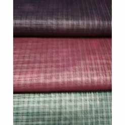 Patchworkstoff  - Rot - brauner Stoff mit Goldgitter Hoffman Fabrics