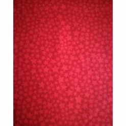 Patchworkstoff  - rot melierter Stoff mit bunten unregelmässigen Streifen, Bernatex