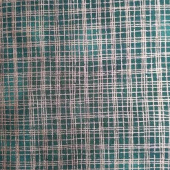 Patchworkstoff  - Roter Stoff mit Goldgitter Hoffman Fabrics