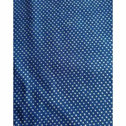 Patchworkstoff, blau melierter Quiltstoff mit feinen Goldtüpfelchen - Woodrow Studio