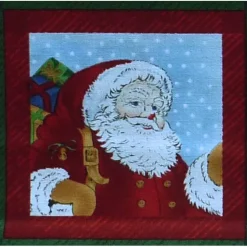 Patchworkstoff Christmas everyday Nikolauslabels