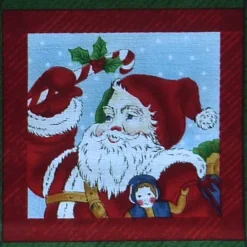 Patchworkstoff Christmas everyday Nikolauslabels