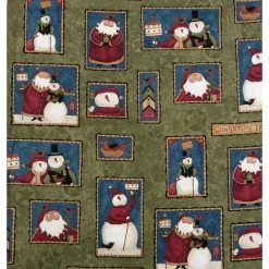 Patchworkstoff Panel von Stof Quilters Christmas Village