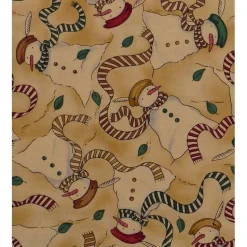 Patchworkstoff Stof Quilters x-Mas lustige Schneemänner