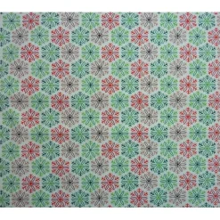 Patchworkstoff Tante Ema kleine grüne, blaue und braune Kristalle