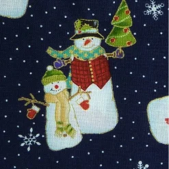 Patchworkstoff von Makower UK Novelty Snowmen 1123