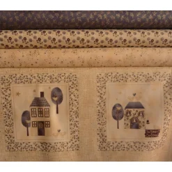 Patchworkstoff Weihnachten The Home of Christmas Pattern MCS 11-1 von Stof