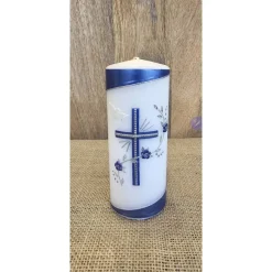 Patenkerze - Perlmutt 15x6 in verschiedenen Farben