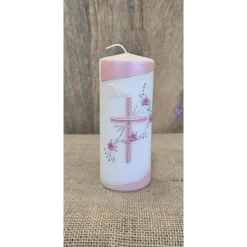 Patenkerze - Perlmutt 15x6 in verschiedenen Farben