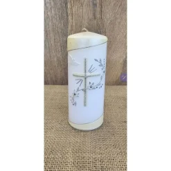 Patenkerze - Perlmutt 15x6 in verschiedenen Farben