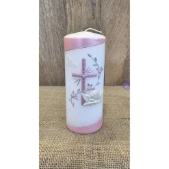 Patenkerze Perlmutt 15x6 in verschiedenen Farben