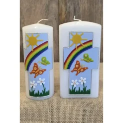 Patenkerze 15x6 - Rund oder Viereck