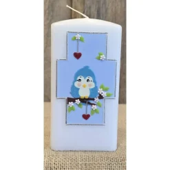 Patenkerze 15x6 - Rund oder Viereck