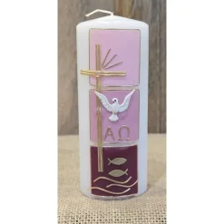 Patenkerze 15x6 in zwei Farben erhältlich