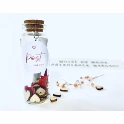 Patentante fragen / willst du meine Patentante werden? / Flaschenpost / Herz Anhänger/ Patin fragen/ Karte für Paten