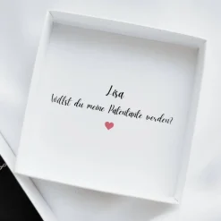 Patentante Geschenk personalisiert - Patentante fragen Armband - Paten Geschenk Taufe - Willst du meine Patentante sein