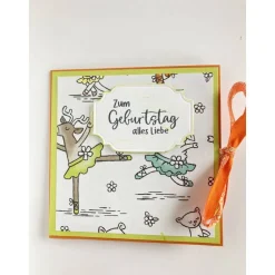 Personalisierbar Kinder Glückwunschkarte Geburtstagskarte Corner Popup Karte