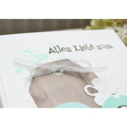 Personalisierbare Geburtstagskarte mit Aquarell-Blüten – Handgemacht & Einzigartig