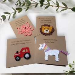 Personalisierbare Glückwunschkarte mit Auto – Für Kindergeburtstag, Führerschein & Geldgeschenk