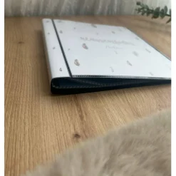 personalisierbares Fotoalbum zur Aufbewahrung von Klassenfotos im Kunststoff Hardcover, mit 20 dokumentenechten Folien