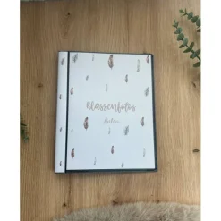 personalisierbares Fotoalbum zur Aufbewahrung von Klassenfotos im Kunststoff Hardcover, mit 20 dokumentenechten Folien