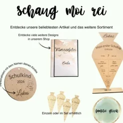 personalisierbares Fotoalbum zur Aufbewahrung von Klassenfotos im Kunststoff Hardcover, mit 20 dokumentenechten Folien