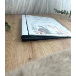 personalisierbares Fotoalbum zur Aufbewahrung von Klassenfotos im Kunststoff Hardcover, mit 20 dokumentenechten Folien