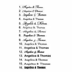 Personalisierbares Hochzeitsgästebuch – Hochzeitsbaum Leinwand als Erinnerung