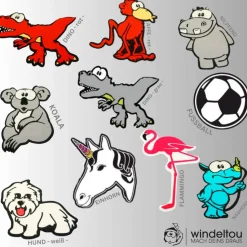 Personalisierbares Nähset für 85 cm Schultüte inkl. Pappe, Kissen und Anleitung