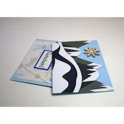 Personalisierbares Ski Geldgeschenk Gutschein 3D Karte Männer Geschenk Ruhestand Geld verschenken, Kleinigkeiten von NB