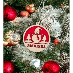 Personalisiert Weihnachtsdeko l weihnachtsdeko holz baum / weihnachtsschmuck /weihnachtsbaumkugeln l weihnachtsdeko holz