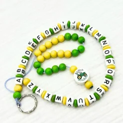 Personalisierte ABC -und Rechenkette Schulstart Einschulung  Geschenk für Erstklässler