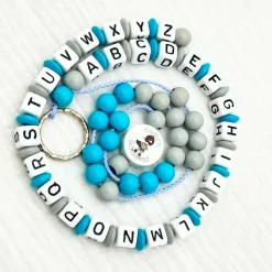 Personalisierte ABC -und Rechenkette Schulstart Einschulung  Geschenk für Erstklässler