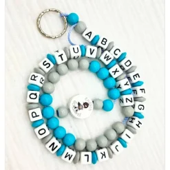Personalisierte ABC -und Rechenkette Schulstart Einschulung  Geschenk für Erstklässler