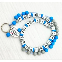 Personalisierte ABC -und Rechenkette Schulstart Einschulung  Geschenk für Erstklässler