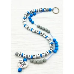 Personalisierte ABC -und Rechenkette Schulstart Einschulung  Geschenk für Erstklässler