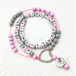 Personalisierte ABC -und Rechenkette Schulstart Einschulung  Geschenk für Erstklässler