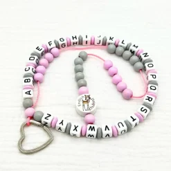 Personalisierte ABC -und Rechenkette Schulstart Einschulung  Geschenk für Erstklässler