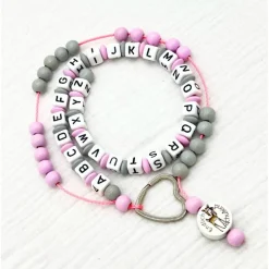 Personalisierte ABC -und Rechenkette Schulstart Einschulung  Geschenk für Erstklässler