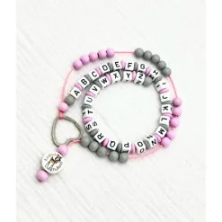 Personalisierte ABC -und Rechenkette Schulstart Einschulung  Geschenk für Erstklässler