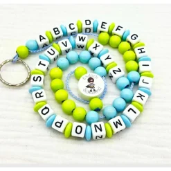 Personalisierte ABC -und Rechenkette Schulstart Einschulung  Geschenk für Erstklässler