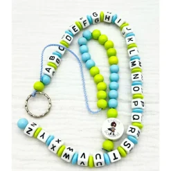 Personalisierte ABC -und Rechenkette Schulstart Einschulung  Geschenk für Erstklässler