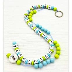 Personalisierte ABC -und Rechenkette Schulstart Einschulung  Geschenk für Erstklässler