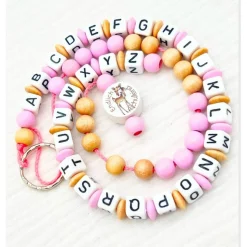 Personalisierte ABC -und Rechenkette Schulstart Einschulung  Geschenk für Erstklässler