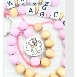 Personalisierte ABC -und Rechenkette Schulstart Einschulung  Geschenk für Erstklässler