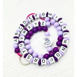 Personalisierte ABC -und Rechenkette Schulstart Einschulung  Geschenk für Erstklässler