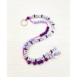 Personalisierte ABC -und Rechenkette Schulstart Einschulung  Geschenk für Erstklässler